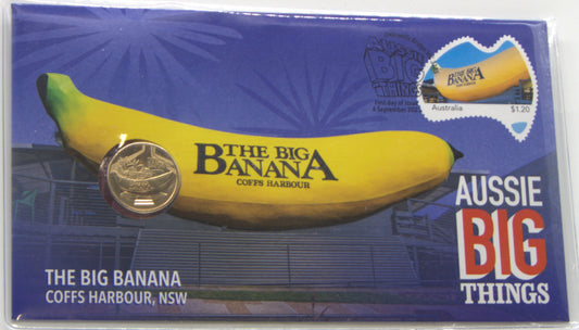Royal Australian Mint Aussie Big Things the Big Banana 2023 PNC front