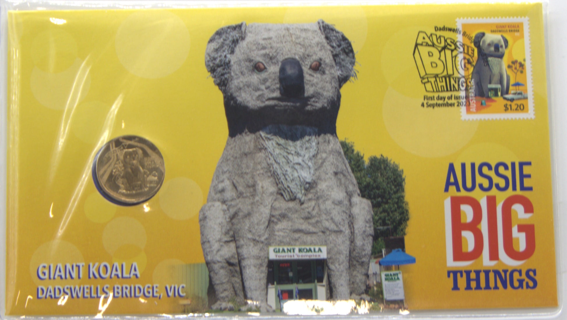 2023 $1 Aussie Big Things PNC — Giant Koala Au front