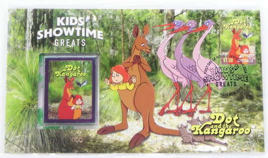 Dot and the Kangaroo Coin Cover — First Day Issue 2019 — Limited 3000 PNC front
