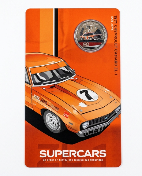 Supercars 1971 Chevrolet Camaro Zl-1 50c front