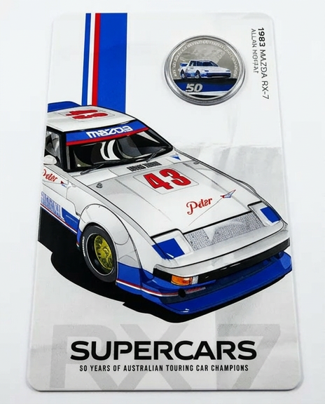 Supercars 1982 Mazda Rx7 50c front