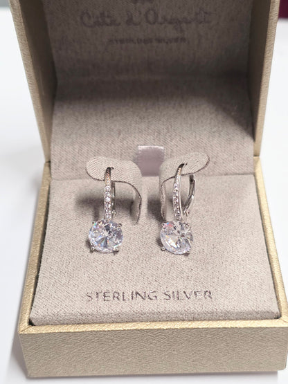 Cate d'Aligent Silver Earings