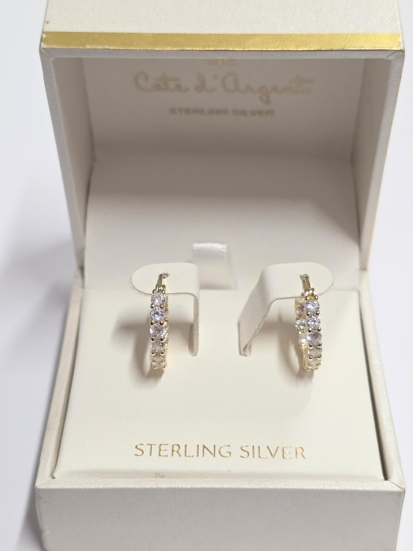 Cate d'Aligent Silver Earings