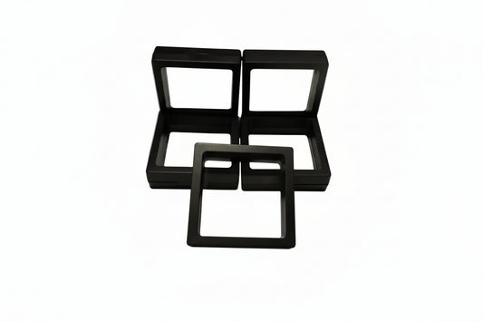 3d Floating Frame Coin Display Case — Pastel front