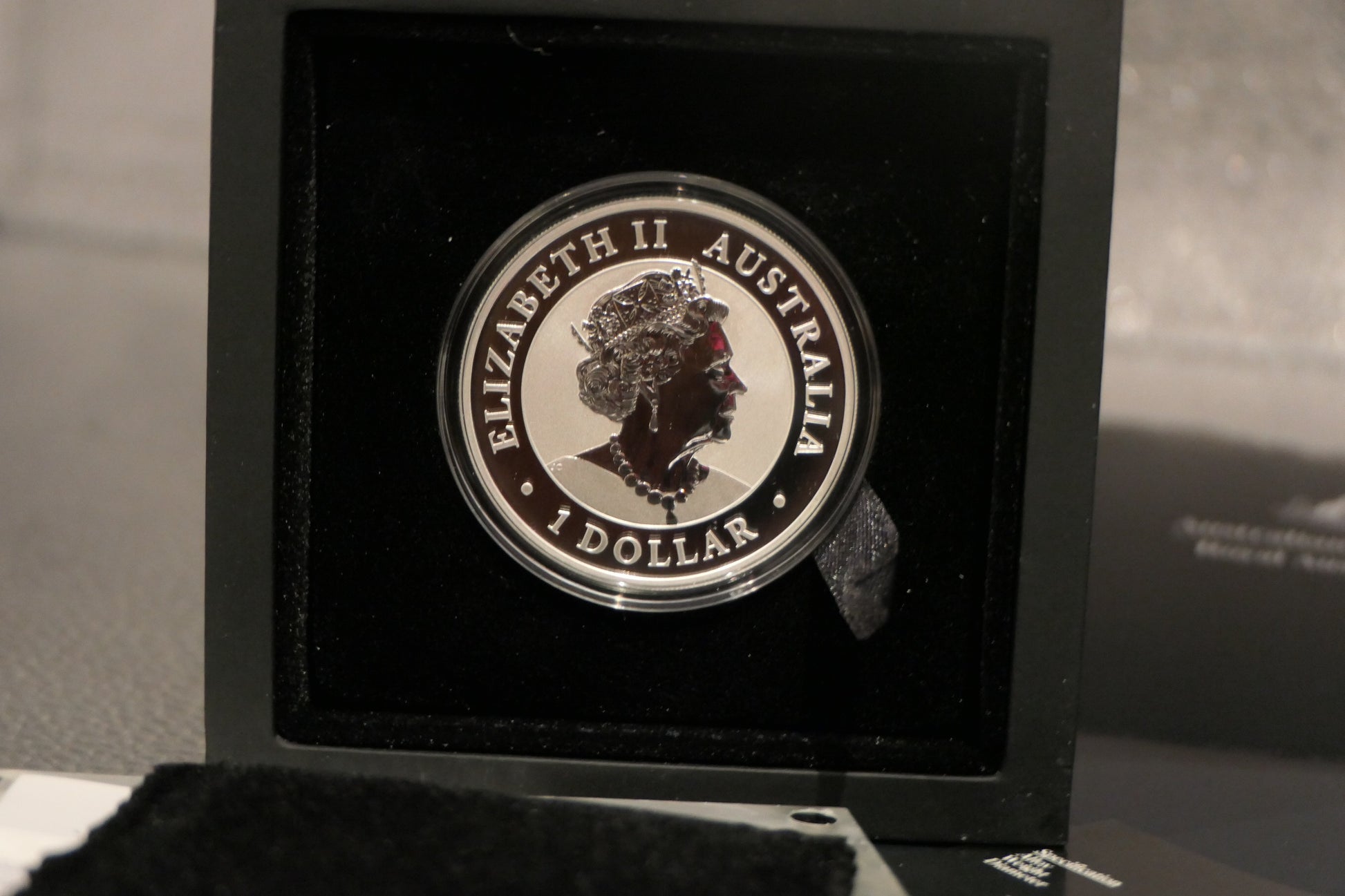 2021 Australian Koala 1oz Silver Coloured Coin — Perth Mint — Brisbane Money Expo ANDA Special — 1—2 May 2021 reverse