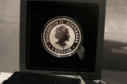 2021 Australian Koala 1oz Silver Coloured Coin — Perth Mint — Brisbane Money Expo ANDA Special — 1—2 May 2021 reverse