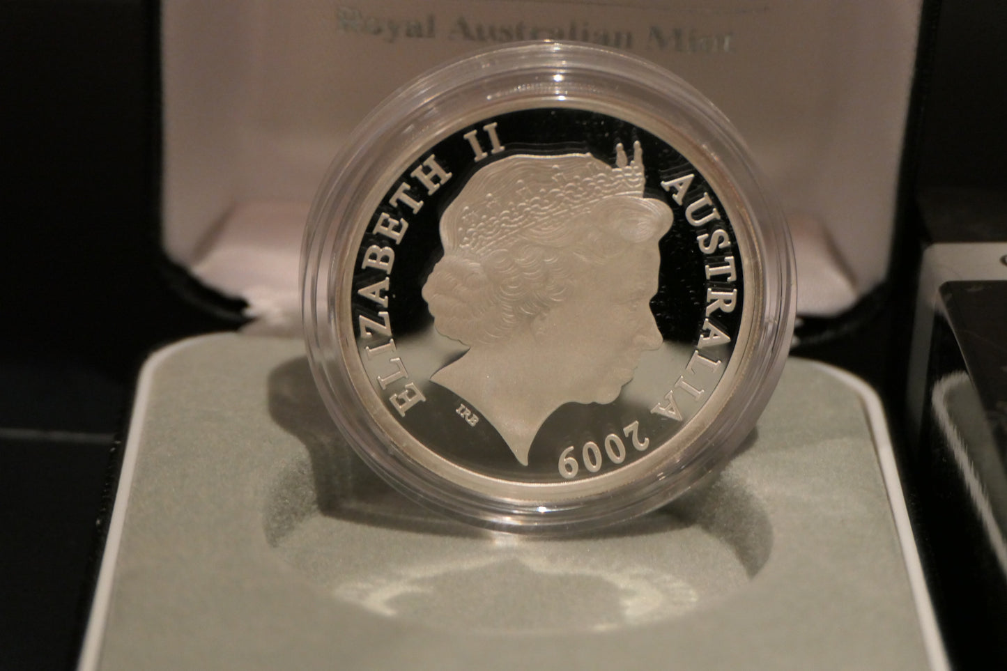 2009 Queensland 150 Years of State Government $5 Fine Silver Proof Coin — Royal Australian Mint image 3