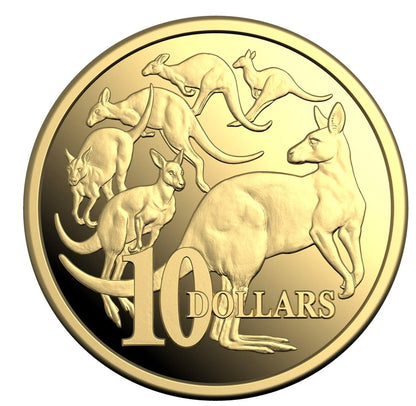 2026 $10 1/10oz Gold Proof Coin - Kangaroo Series