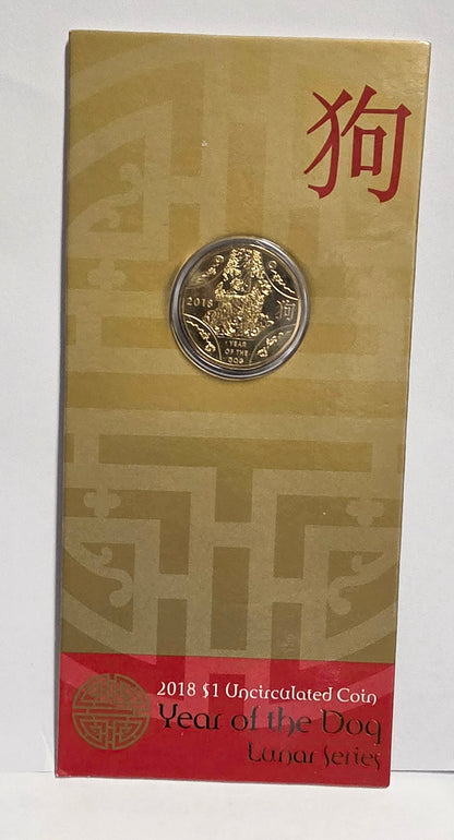 2018 $1 Lunar Series - Year of the Dog
