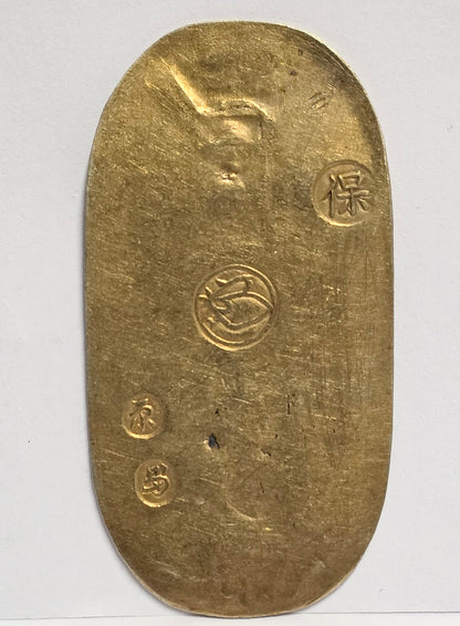 Japan, Tenpō Era, Gold Koban, 1837-1858