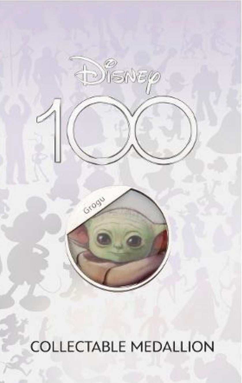 2023 Disney 100 Medallion in Card – Grogu