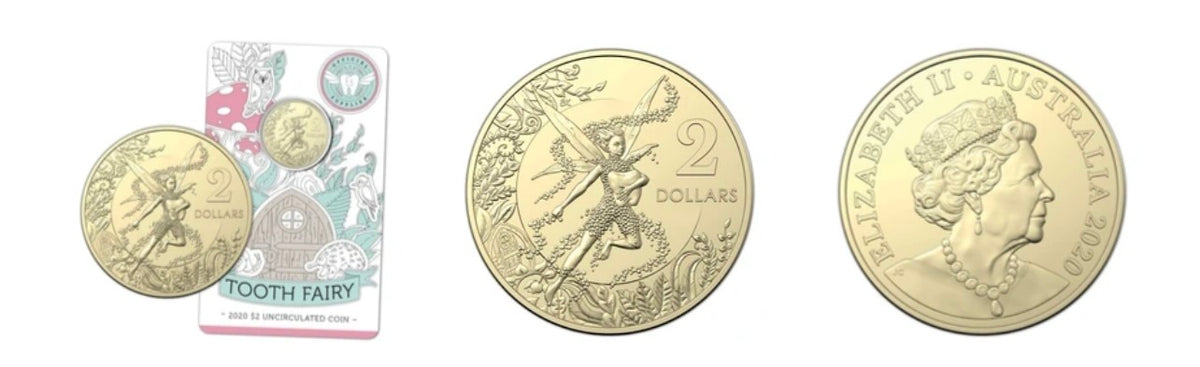2020 $2 Tooth Fairy Uncirculated Coin