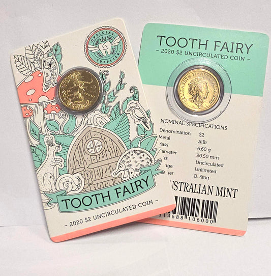 2020 $2 Tooth Fairy Uncirculated Coin