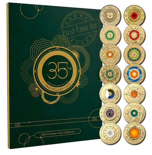 2023 35th Anniversary of $2 Coin Set - 14 Coins