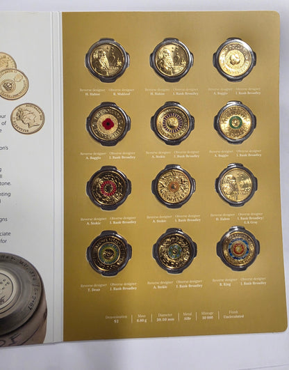 2018 30th Anniversary of the Two Dollar Coin Twelve Coin Collection