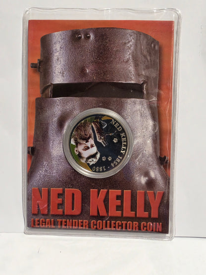 Ned Kelly 50 cent Cook Islands 2004 UNC  (ARC9/U7)