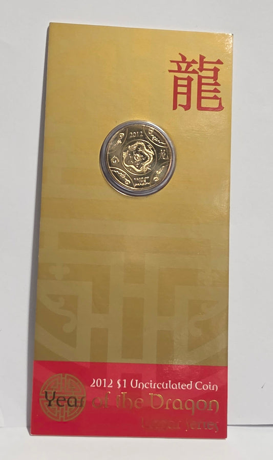 2012 Year of the Dragon Dollar Uncirculated